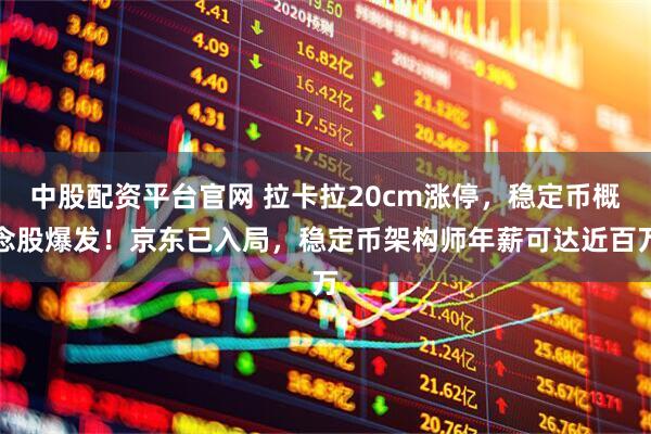 中股配资平台官网 拉卡拉20cm涨停，稳定币概念股爆发！京东已入局，稳定币架构师年薪可达近百万